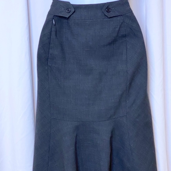 Express Charcoal Pencil Skirt - Picture 2 of 3